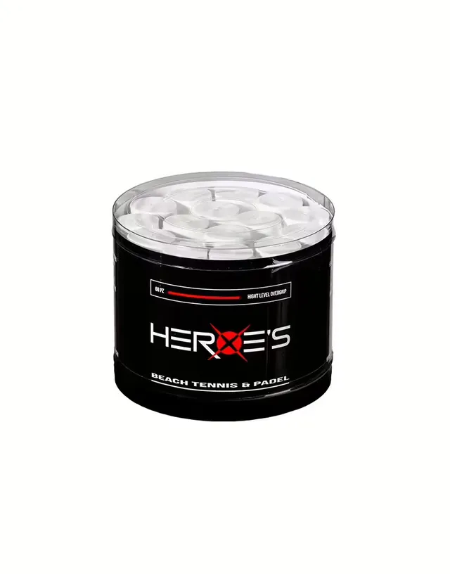 heroe-s-h-level-white-overgrip-60-pi-ces-0-55mm image 1