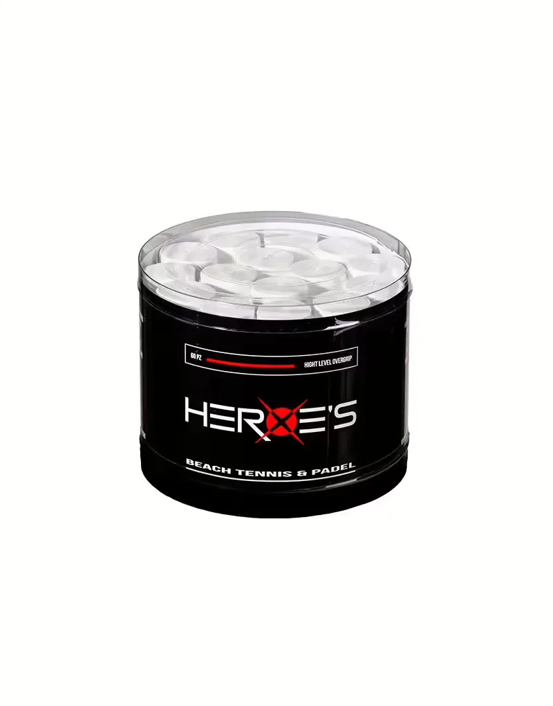 heroe-s-h-level-white-overgrip-60-pi-ces-0-55mm image 1