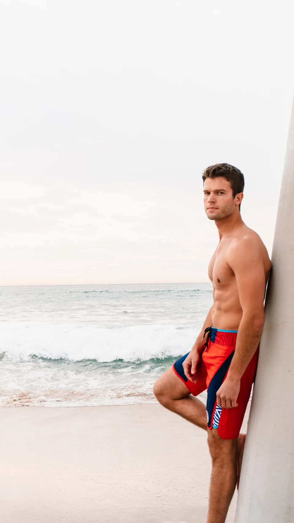 sxy-team-usa-boardshort-homme-rouge image 1